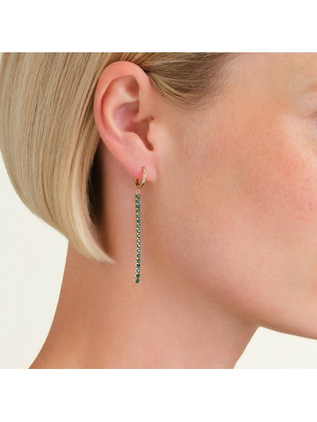 Rosefield Pozlaćene ženske naušnice Rosefield JETEG-J920