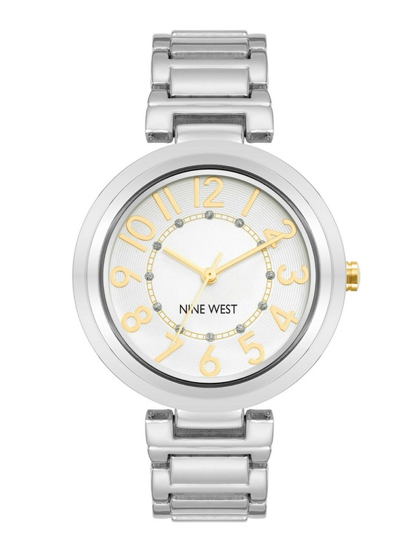 Nine West	 Ženski okrugli satovi Nine West NW/1893SVTT