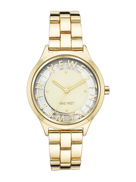Nine West	 Ženski okrugli satovi Nine West NW/2588CHGB