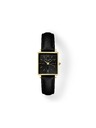 Rosefield Ženski sat Rosefield Boxy XS Black Leather QBBLG-Q53