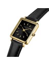 Rosefield Ženski sat Rosefield Boxy XS Black Leather QBBLG-Q53
