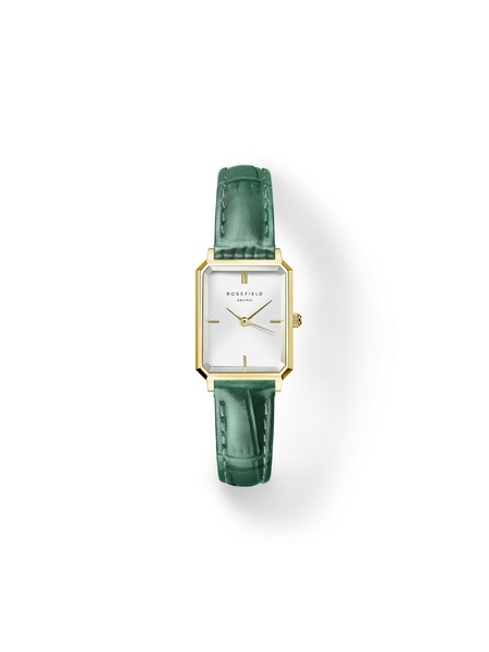 Rosefield Ženski sat Rosefield Octagon XS Emerald Leather OWGLG-O86