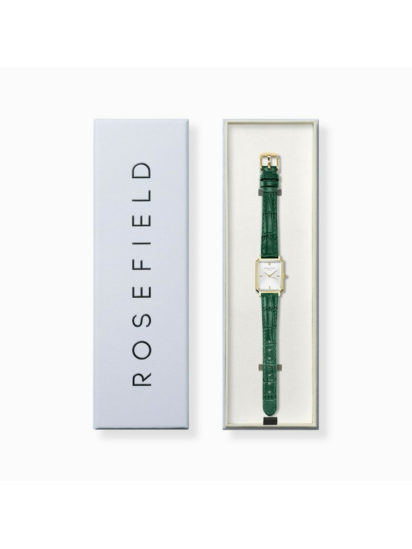 Rosefield Ženski sat Rosefield Octagon XS Emerald Leather OWGLG-O86
