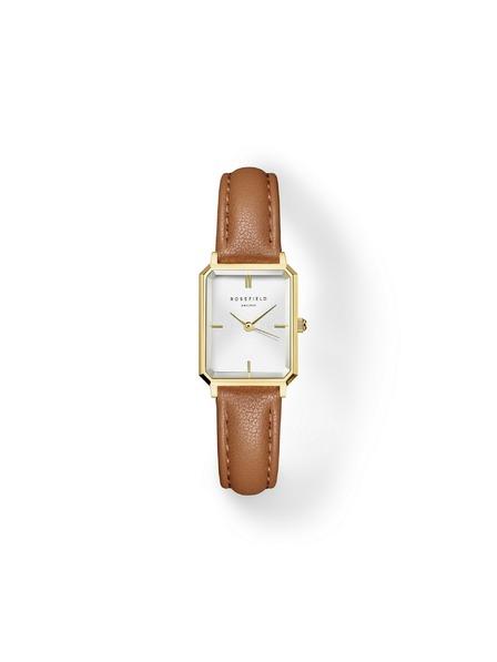 Rosefield Ženski sat Rosefield Octagon XS Camel Leather OWBLG-O85