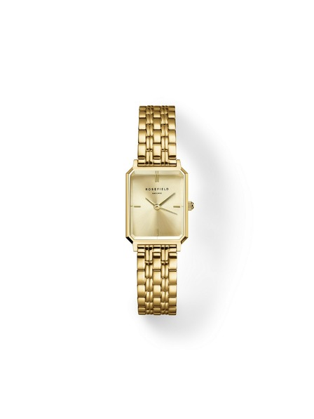 Rosefield Ženske satovi Rosefield Octagon XS Champagne OCGSG-O82