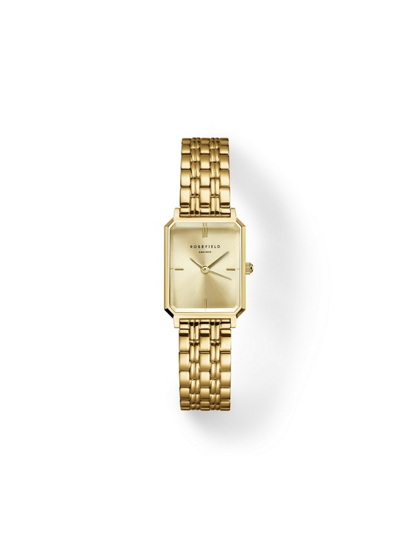 Rosefield Ženske satovi Rosefield Octagon XS Champagne OCGSG-O82