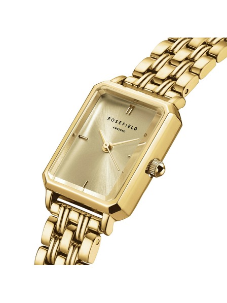 Rosefield Ženske satovi Rosefield Octagon XS Champagne OCGSG-O82