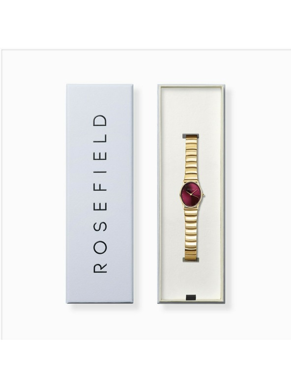 Rosefield Ženske ručne Rosefield Oval Burgundy OVGSG-OV15