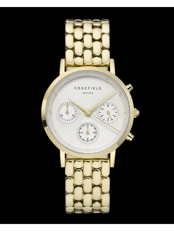 Rosefield Rosefield ručni sat NWG-N90 The Gabby White Gold