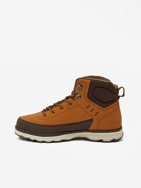 Sam 73 Smeđe muške izolirane gležnjače SAM 73 Eitri