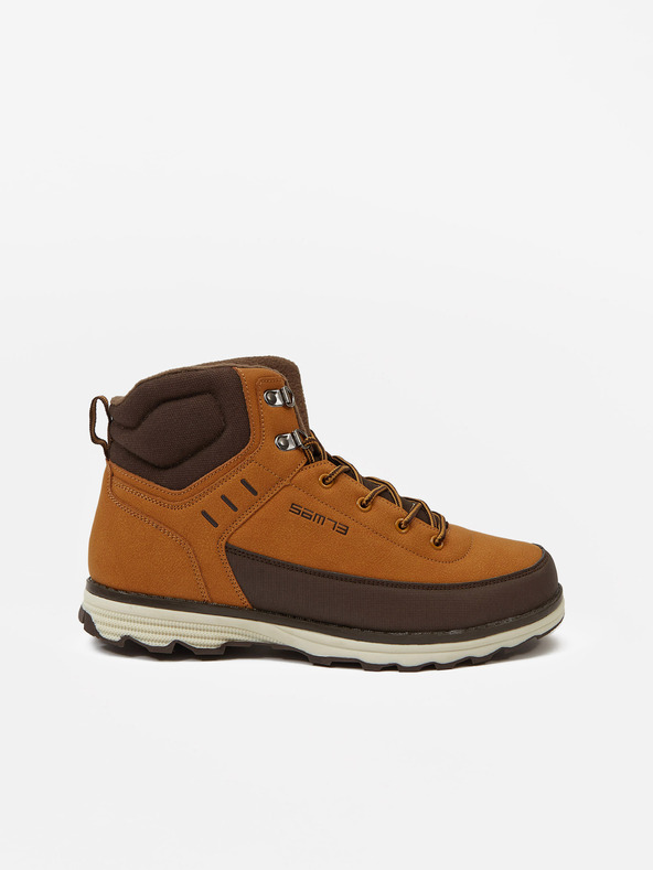 Sam 73 Smeđe muške izolirane gležnjače SAM 73 Eitri