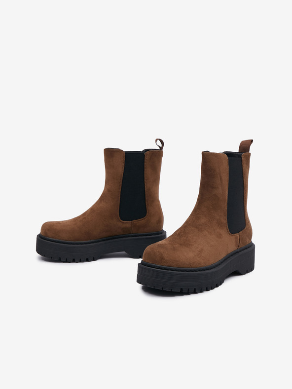 Sam 73 Smeđe ženske gležnjače SAM 73 Lacerta