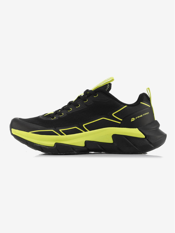 ALPINE PRO Tenisice za trčanje s antibakterijskim uloškom ALPINE PRO SONEB crne boje