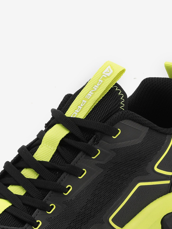 ALPINE PRO Tenisice za trčanje s antibakterijskim uloškom ALPINE PRO SONEB crne boje