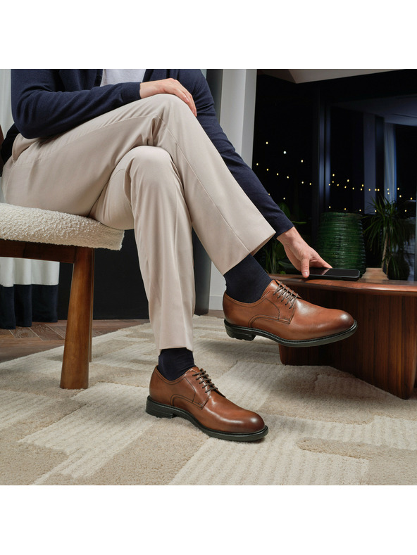 Geox Geox Walk Pleasure smeđe muške svečane cipele