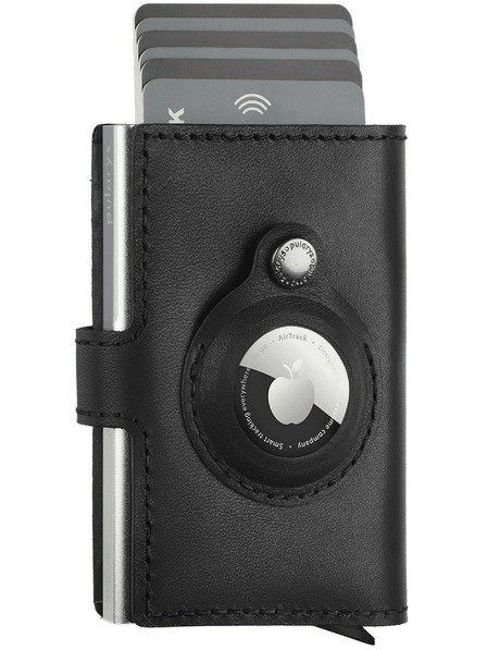 Pularys Muški koženi novčanik Pularys Easy Wallet crni