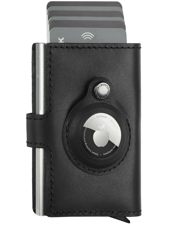 Pularys Muški koženi novčanik Pularys Easy Wallet crni