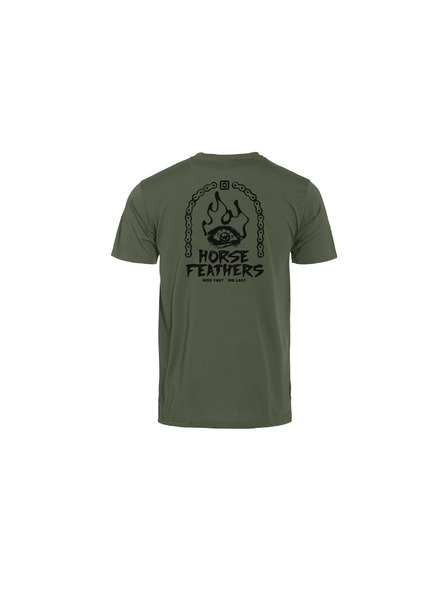 Horsefeathers Muška funkcionalna majica zelena HORSEFEATHERS