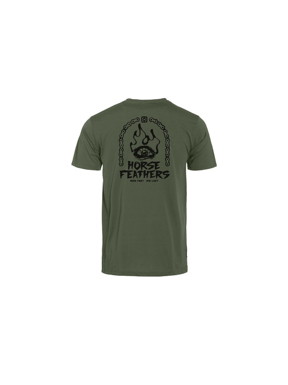 Horsefeathers Muška funkcionalna majica zelena HORSEFEATHERS