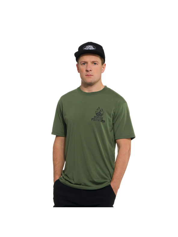 Horsefeathers Muška funkcionalna majica zelena HORSEFEATHERS