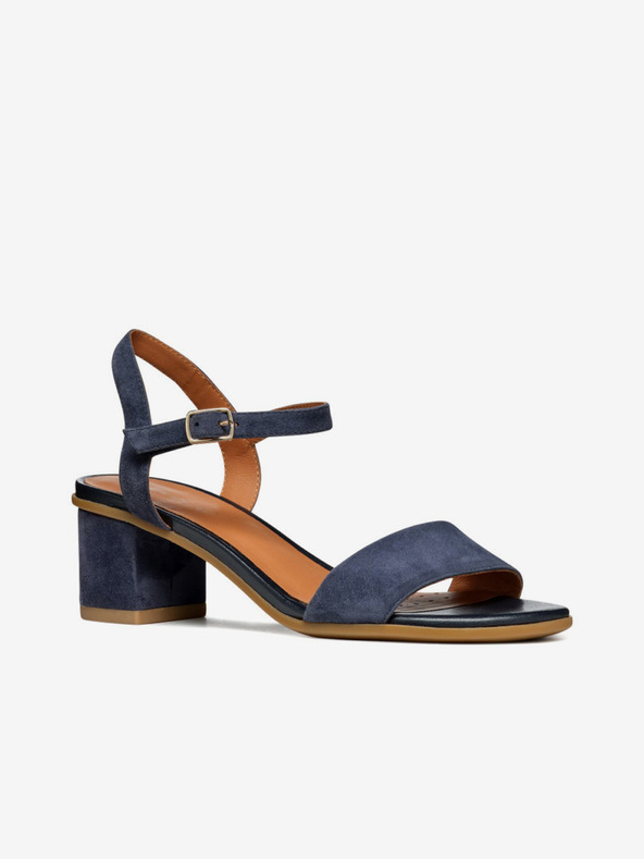 Geox Tamno plave ženske sandale Geox Aurely 50