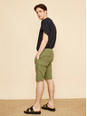 ZOOT.lab Zelene muške lanene kratke hlače ZOOT.lab Gavin