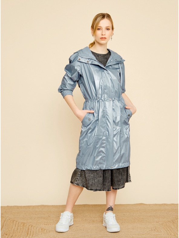 ZOOT.lab ZOOT.lab Hayley siva ženska metalik parka