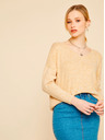 ZOOT.lab Svijetlo smeđi ženski pulover ZOOT.lab Adelaide