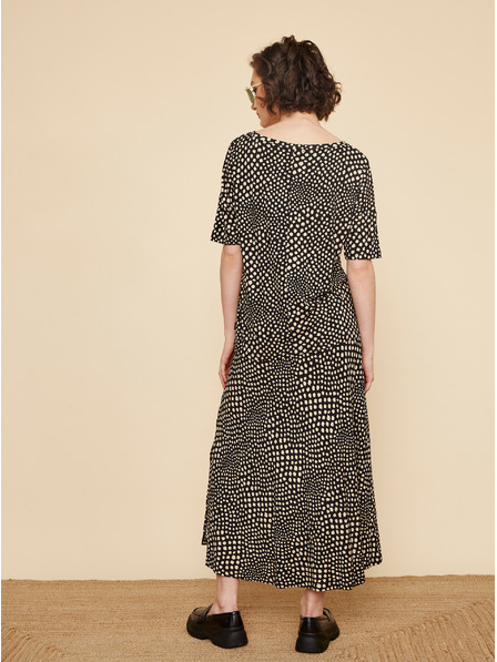 ZOOT.lab Bež-crna ženska majica s uzorkom ZOOT.lab Normandie