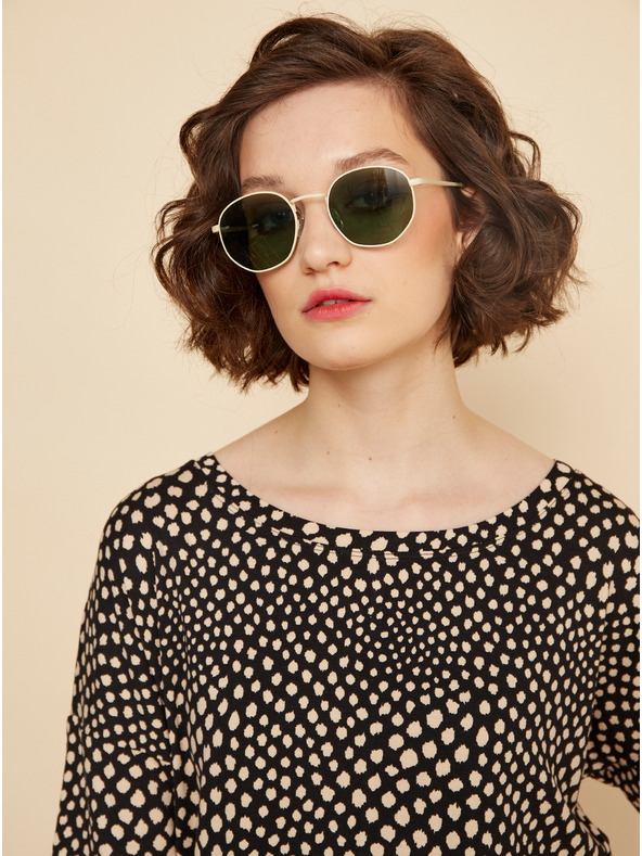 ZOOT.lab Bež-crna ženska majica s uzorkom ZOOT.lab Normandie