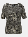 ZOOT.lab Bež-crna ženska majica s uzorkom ZOOT.lab Normandie