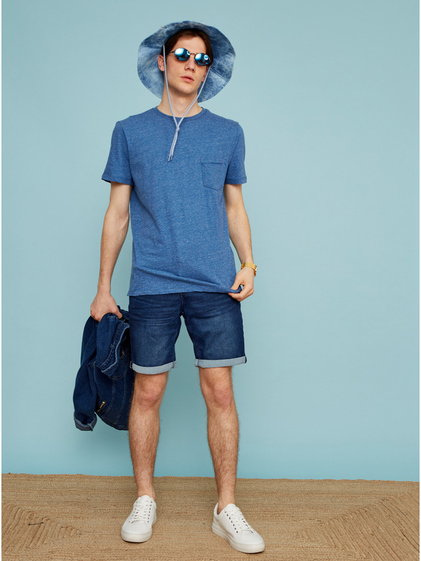 ZOOT.lab Plava muška majica s džepom ZOOT.lab Sheldon