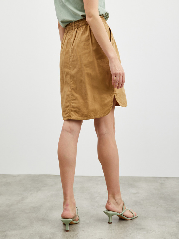 ZOOT.lab Smeđa suknja s džepovima ZOOT.lab Otelia