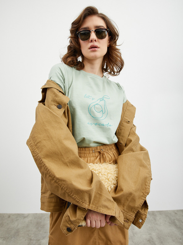 ZOOT.lab Smeđa suknja s džepovima ZOOT.lab Otelia