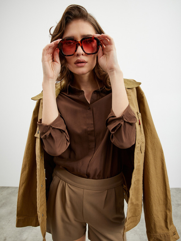 ZOOT.lab Smeđe ženske kratke hlače ZOOT.lab Erin