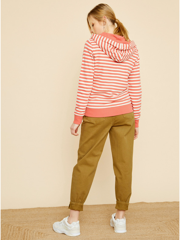 ZOOT.lab Bijelo-crvena ženska majica na pruge ZOOT.lab Marilyn