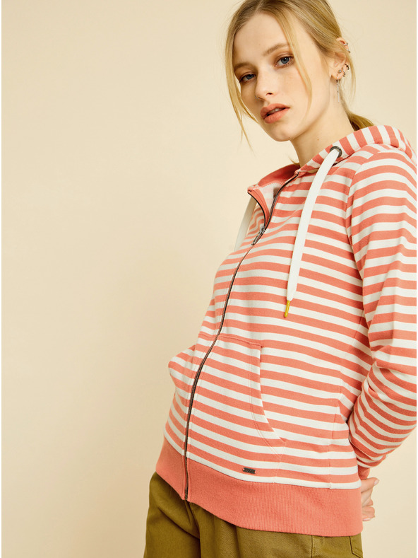 ZOOT.lab Bijelo-crvena ženska majica na pruge ZOOT.lab Marilyn