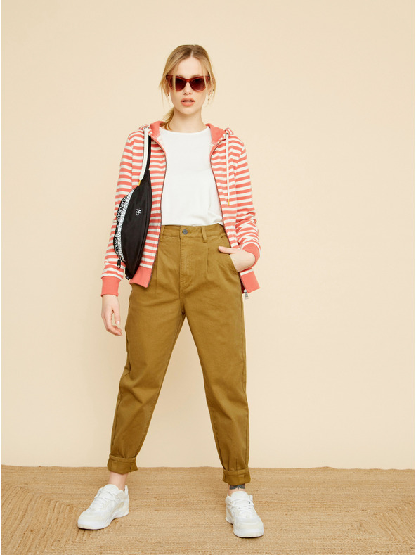 ZOOT.lab Bijelo-crvena ženska majica na pruge ZOOT.lab Marilyn