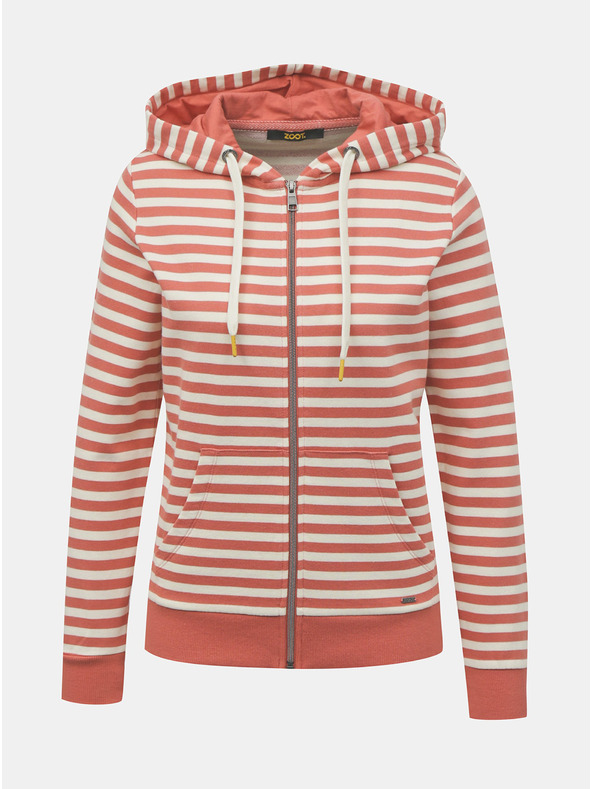 ZOOT.lab Bijelo-crvena ženska majica na pruge ZOOT.lab Marilyn