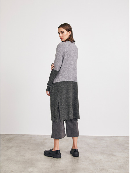 ZOOT.lab Sivi ženski dugi kardigan METROOPOLIS by ZOOT.lab Floella