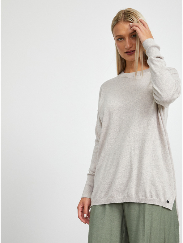 ZOOT.lab Svijetlo sivi ženski džemper METROOPOLIS by ZOOT.lab Darena