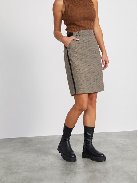 ZOOT.lab Svijetlo siva ženska karirana suknja METROOPOLIS by ZOOT.lab Fatima