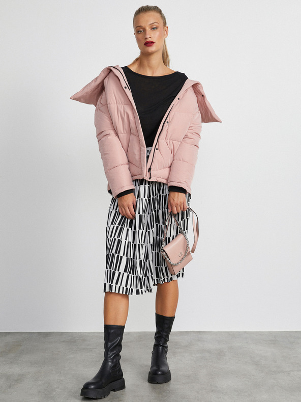ZOOT.lab Svijetlo ružičasta ženska prošivena jakna METROOPOLIS by ZOOT.lab Lavinia