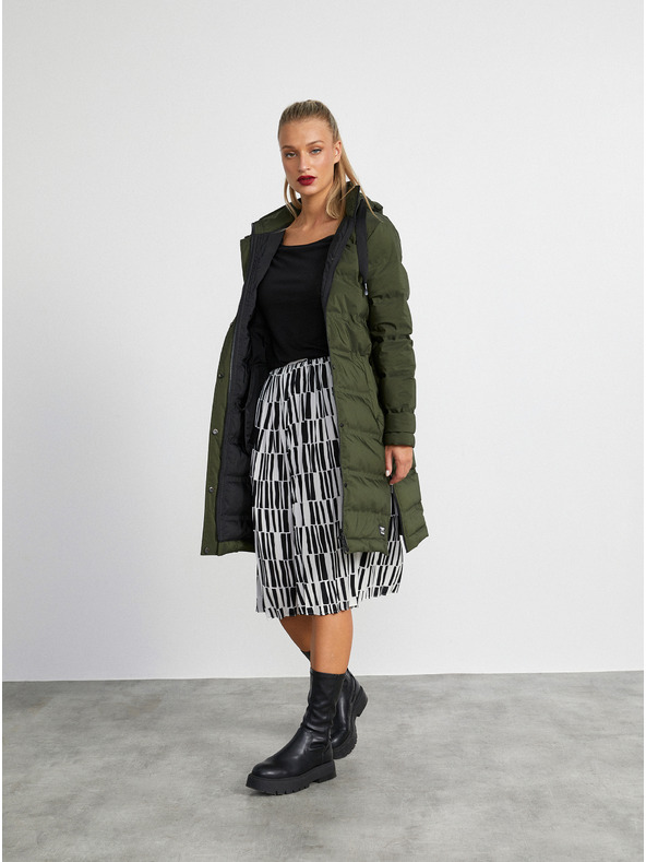 ZOOT.lab Crna ženska majica s mješavinom lana METROOPOLIS by ZOOT.lab Elfie