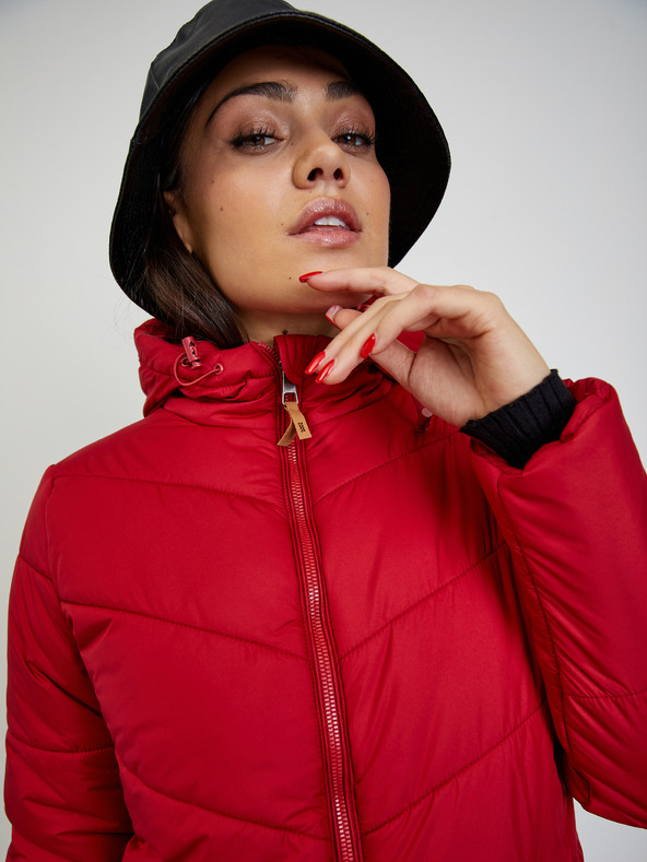 ZOOT.lab Crveni ženski prošiveni kaput ZOOT.lab