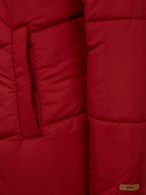 ZOOT.lab Crveni ženski prošiveni kaput ZOOT.lab