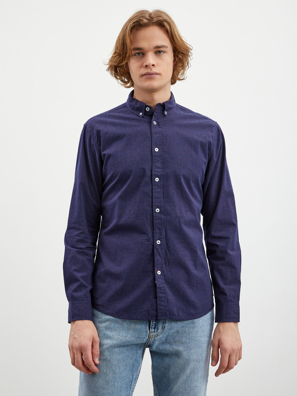 ZOOT.lab Tamnoplava muška košulja s uzorkom ZOOT.lab Boris