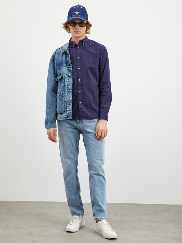 ZOOT.lab Tamnoplava muška košulja s uzorkom ZOOT.lab Boris