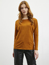 ZOOT.lab Smeđa ženska basic majica dugih rukava ZOOT.lab Evana