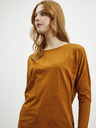 ZOOT.lab Smeđa ženska basic majica dugih rukava ZOOT.lab Evana